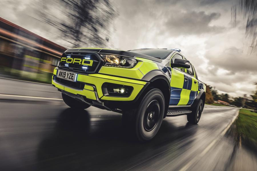  Ford Ranger Raptor Police 2019 года  (UK) (фото 4 из 14)